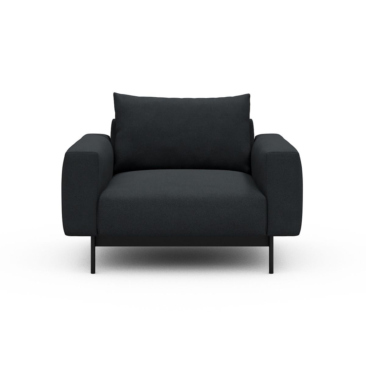 Poltrona design moderno Arthon - Cura 766 Anthracite