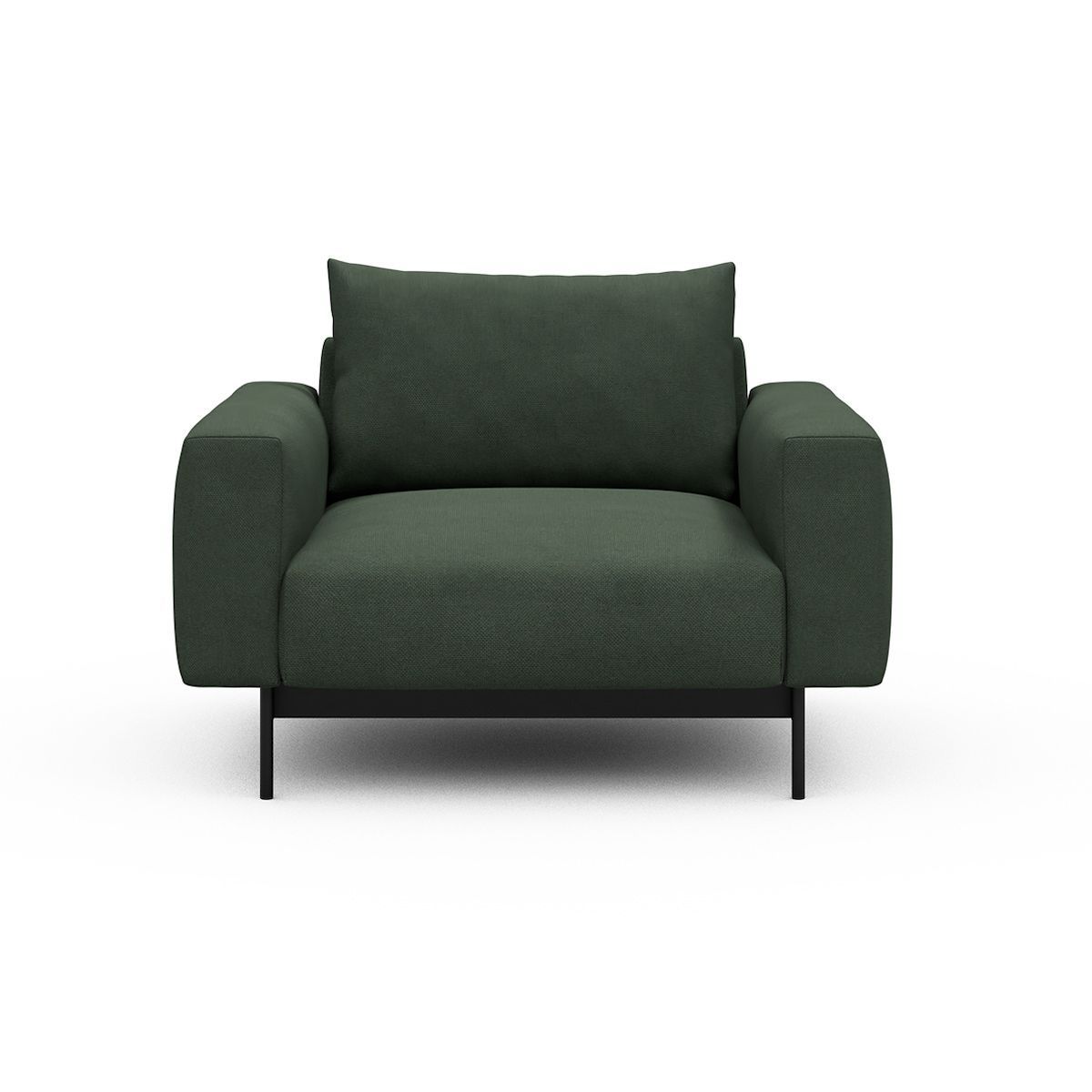 Poltrona design moderno Arthon - Cura 769 Saga Green