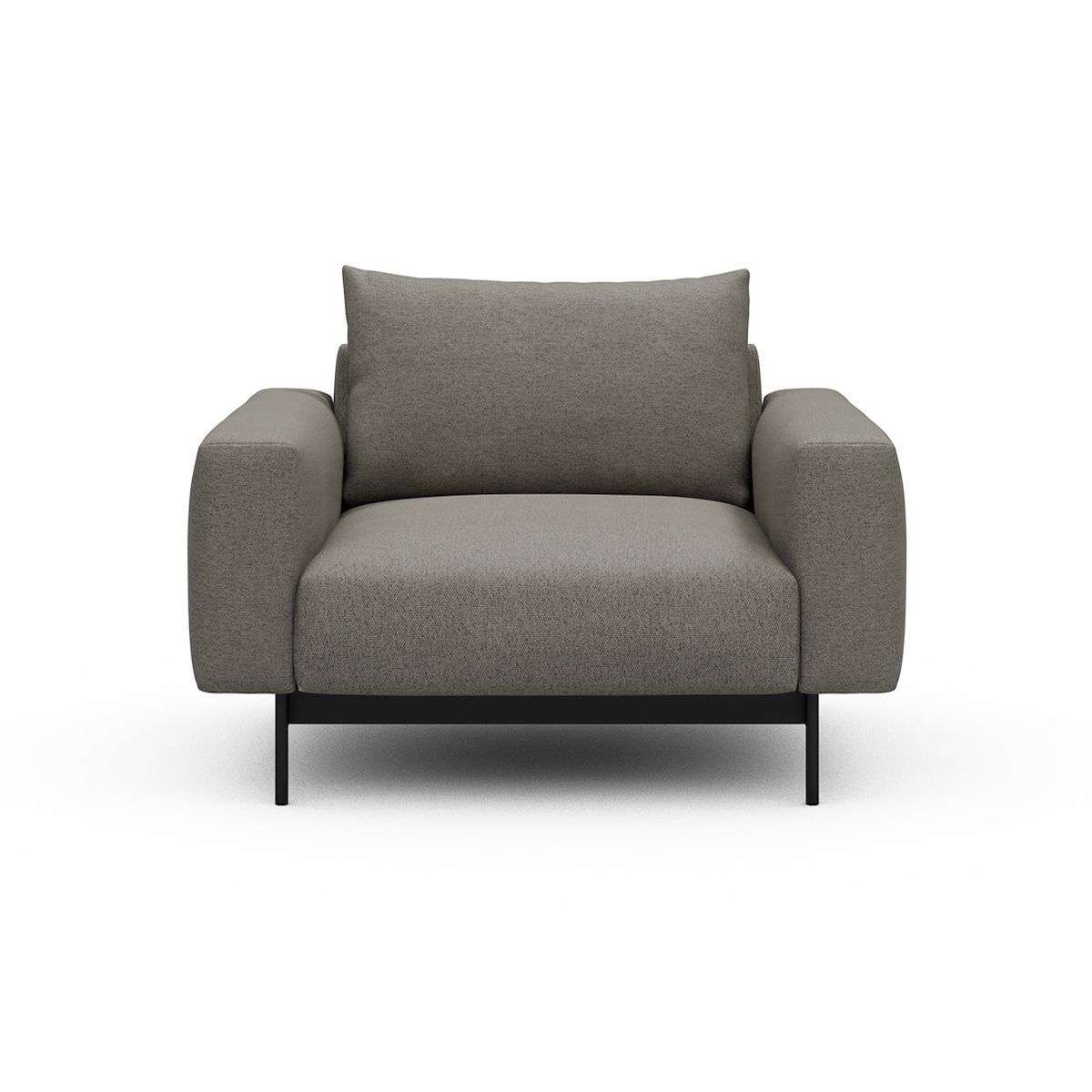 Poltrona design moderno Arthon - Denari 486 Warm Grey