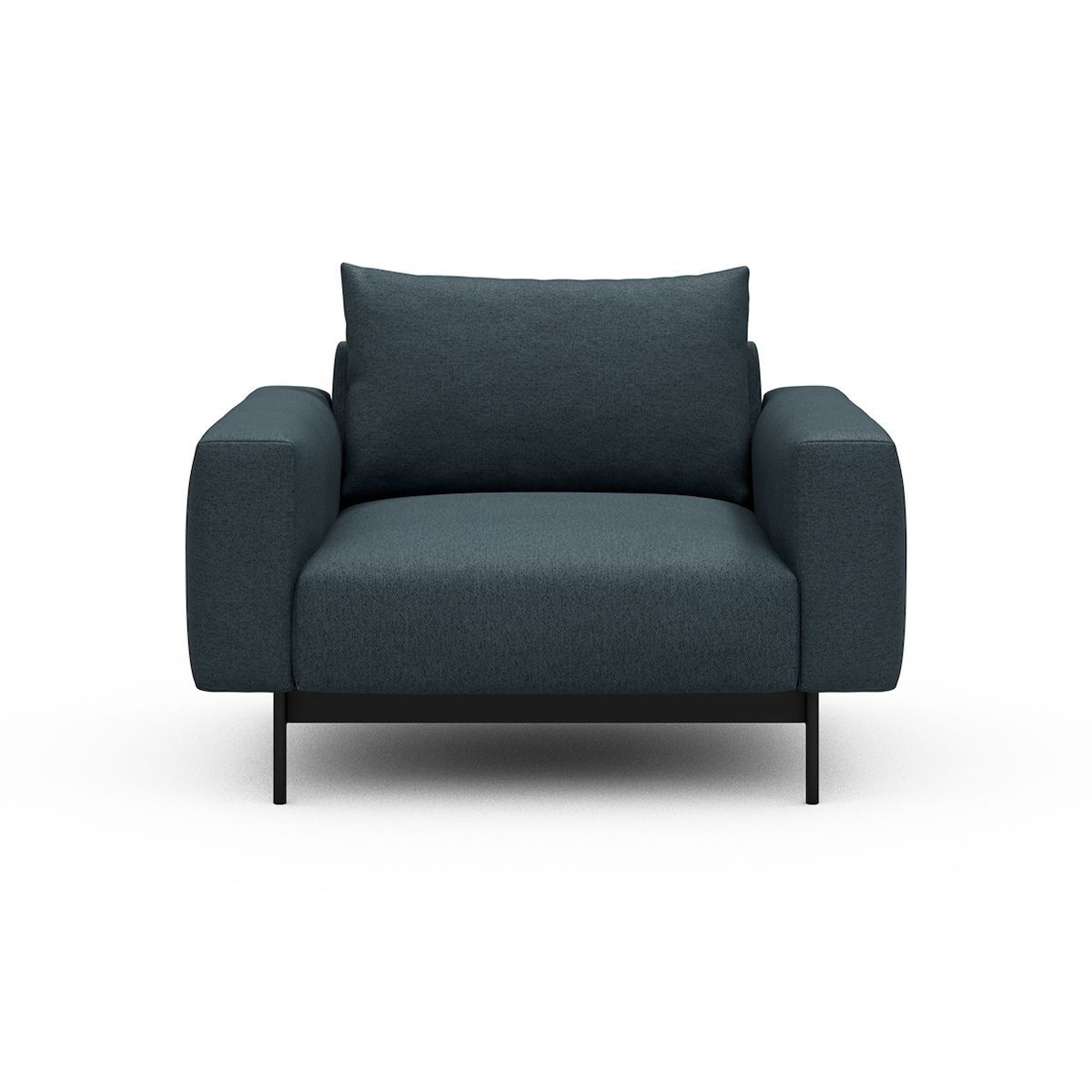 Poltrona design moderno Arthon - Denari 489 Royal Blue