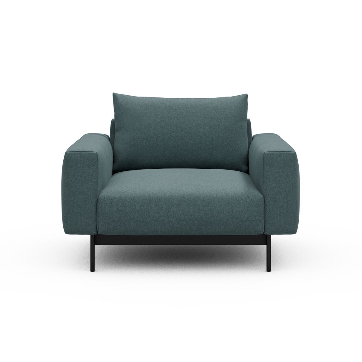 Poltrona design moderno Arthon - Satya 442 Washed Green