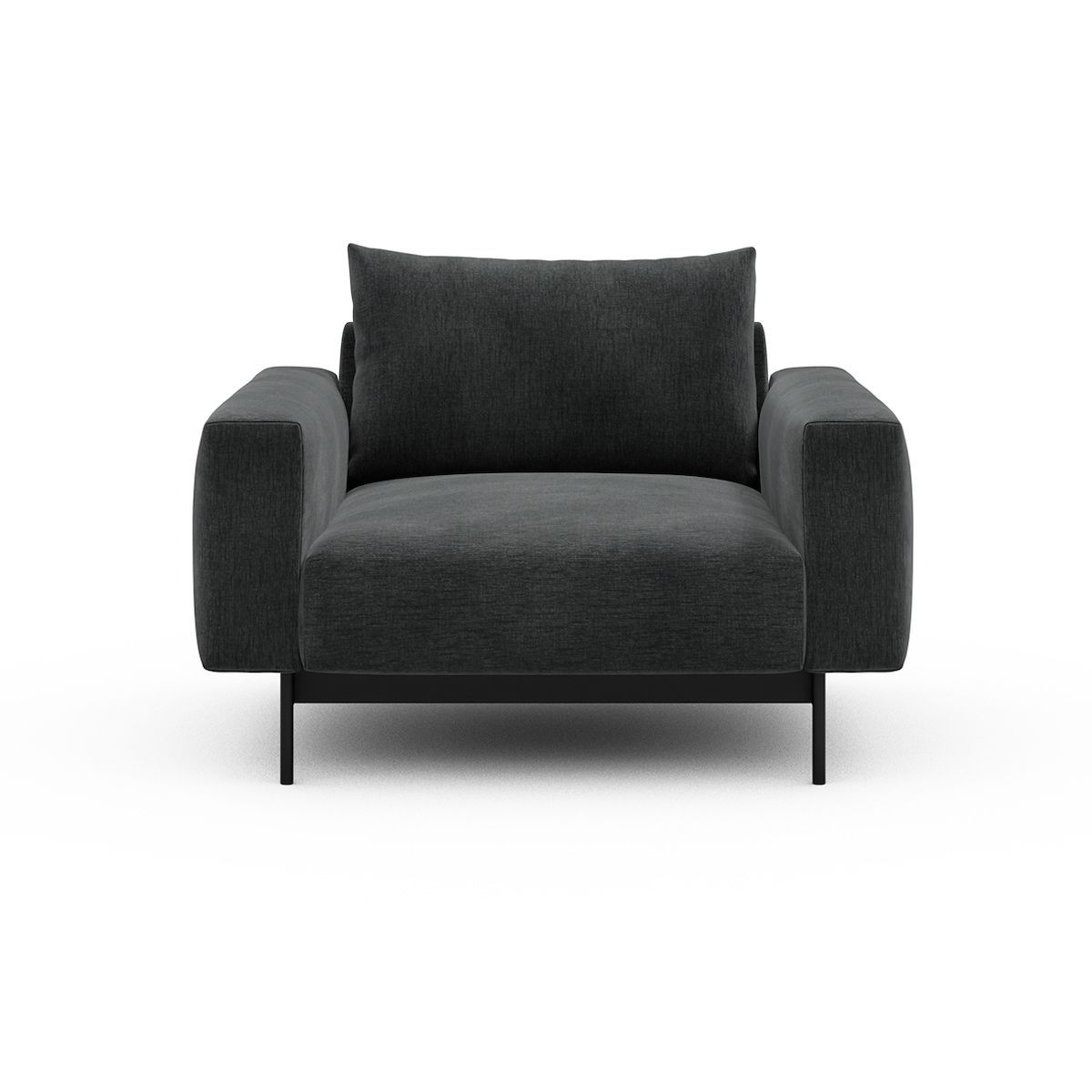 Poltrona design moderno Arthon - Vivus 573 Dusty Blue