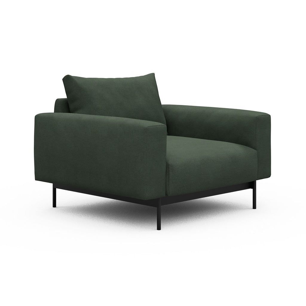 Poltrona design moderno Arthon - Cura 769 Saga Green