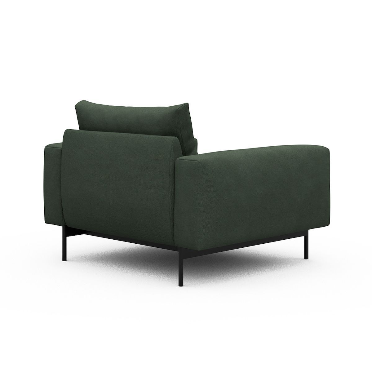 Poltrona design moderno Arthon - Cura 769 Saga Green