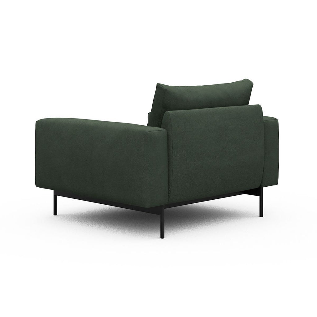 Poltrona design moderno Arthon - Cura 769 Saga Green
