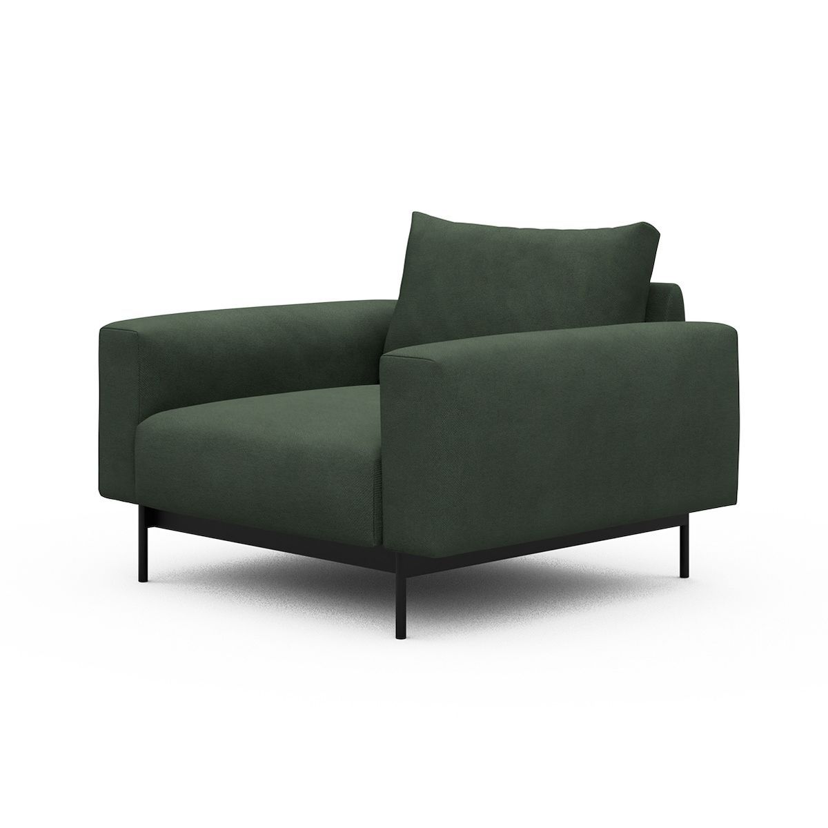 Poltrona design moderno Arthon - Cura 769 Saga Green