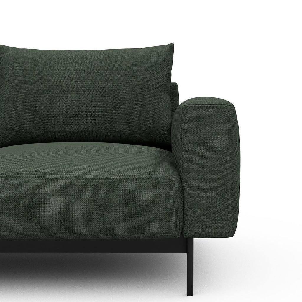 Poltrona design moderno Arthon - Cura 769 Saga Green