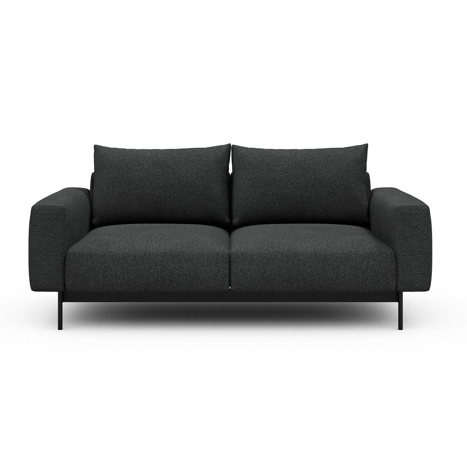 Divano due posti Arthon A2 - Bouclé 529 Charcoal