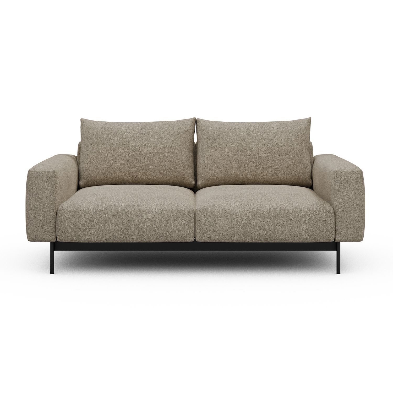 Divano due posti Arthon A2 - Bouclé 539 Beige