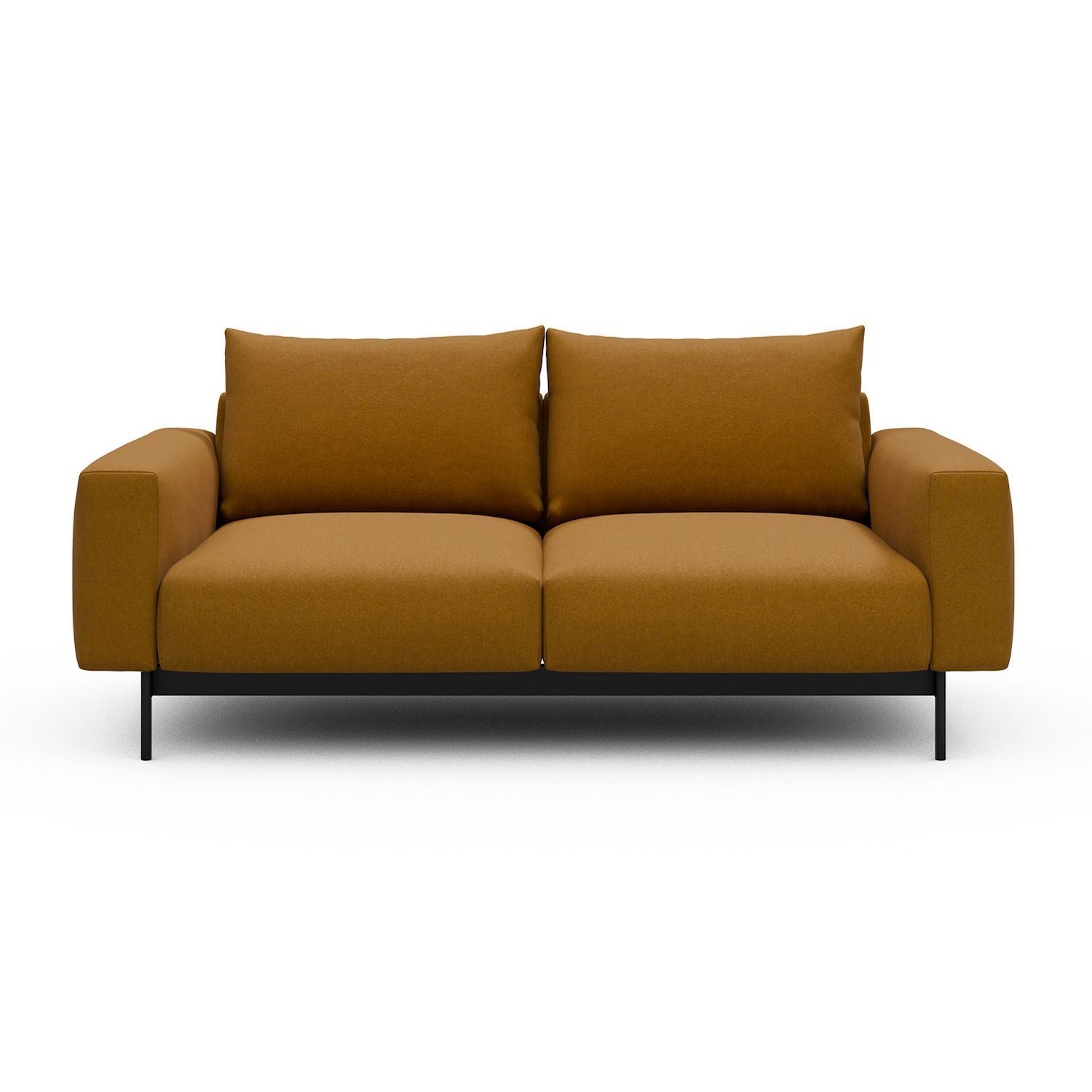 Divano due posti Arthon A2 - Satya 444 Havana Yellow