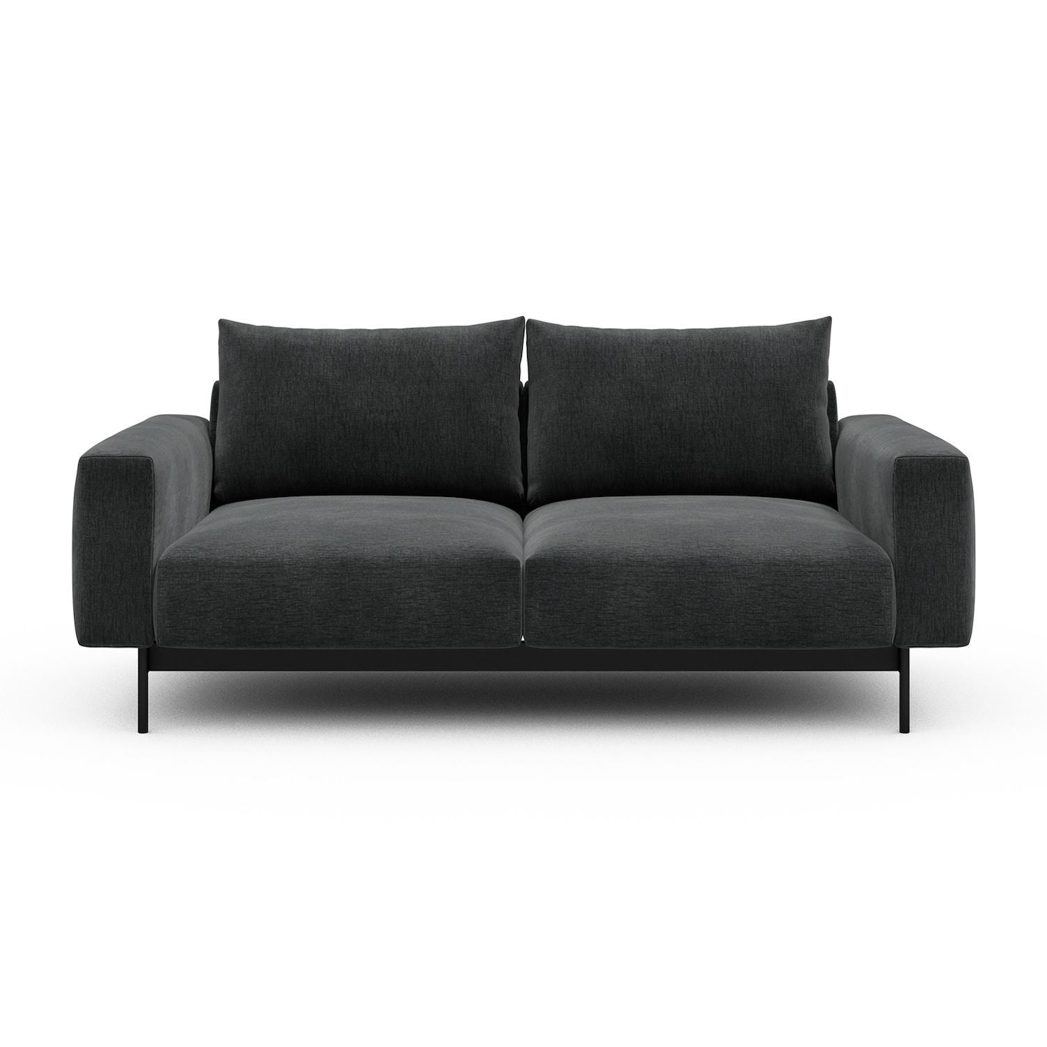 Divano due posti Arthon A2 - Smooth 811 Deep Warm Grey