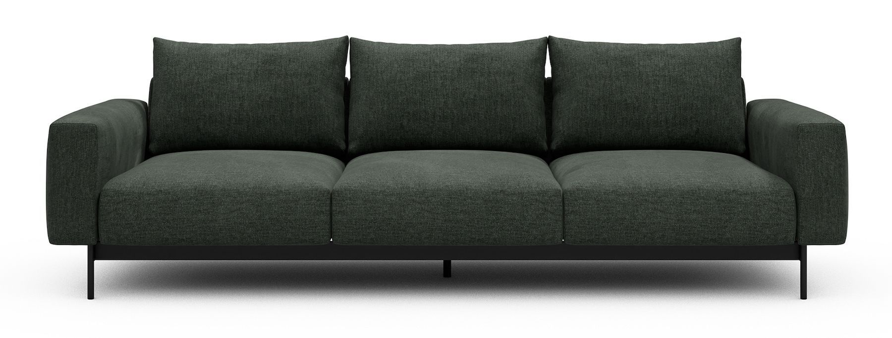 Divano tre posti design moderno Arthon A3 - Aivi 818 Pine Green