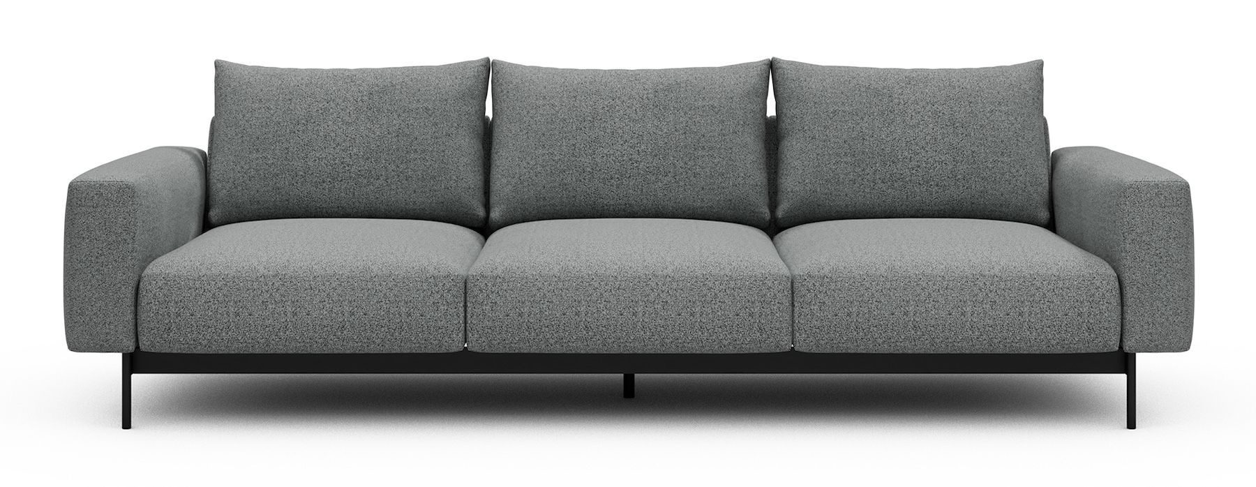 Divano tre posti design moderno Arthon A3 - Aivi 819 Gravel Grey