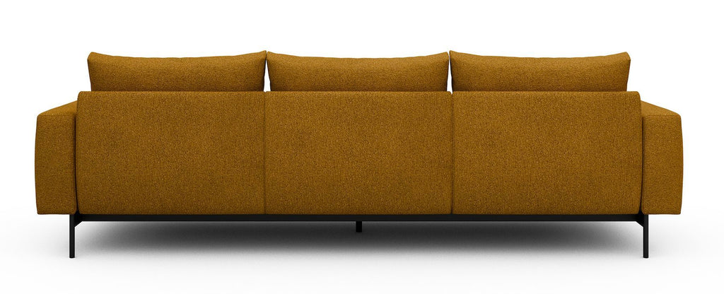 Divano tre posti design moderno Arthon A3 - Bouclé 536 Ochre