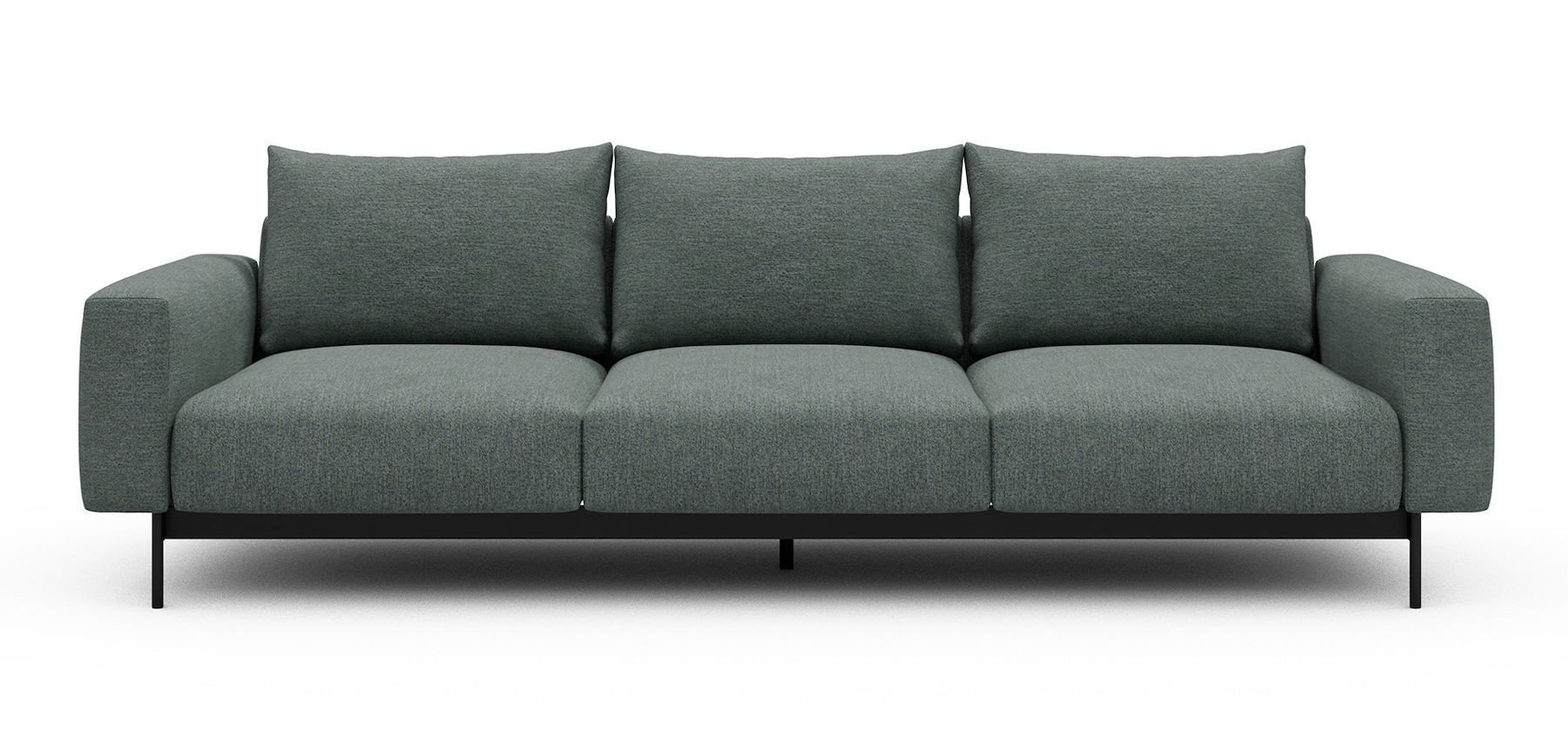 Divano tre posti design moderno Arthon A3 - Carreno 770 Cielo Blue