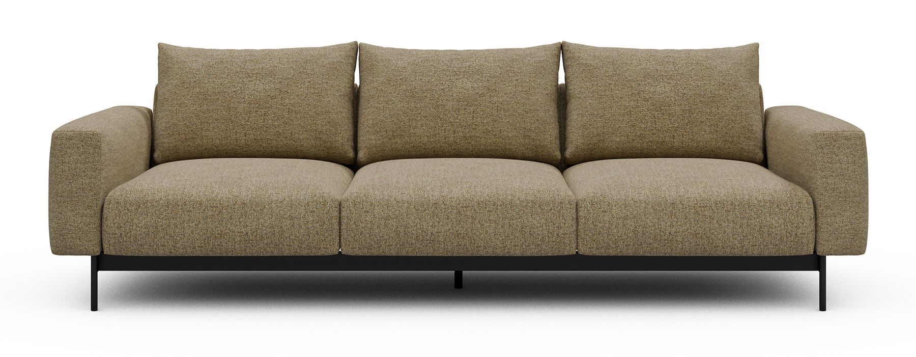 Divano tre posti design moderno Arthon A3 - Carreno 774 Sicilian Yellow