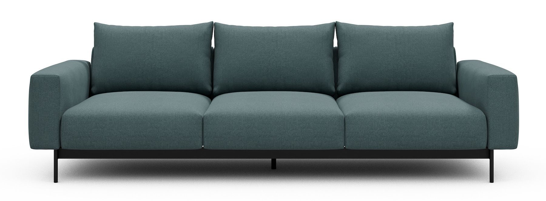 Divano tre posti design moderno Arthon A3 - Satya 445 Natural Beige