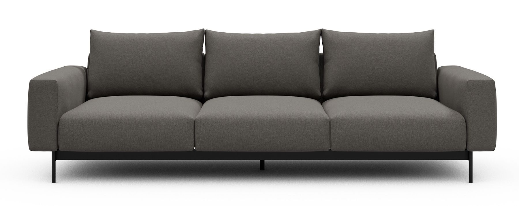 Divano tre posti design moderno Arthon A3 - Smooth 810 Smooth Beige