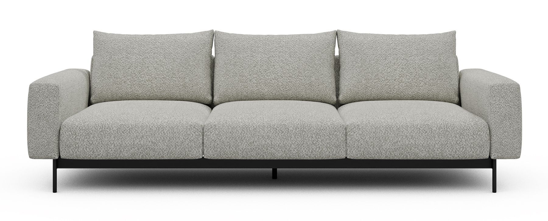 Divano tre posti design moderno Arthon A3 - Vanora 867 Warm Sand