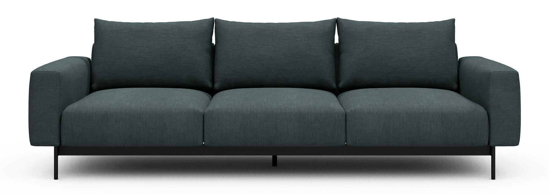 Divano tre posti design moderno Arthon A3 - Vivus 573 Dusty Blue