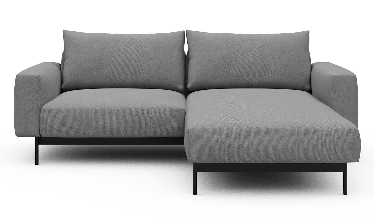 Divano con penisola chaise longue Arthon D1 - Cura 764 Sand Grey