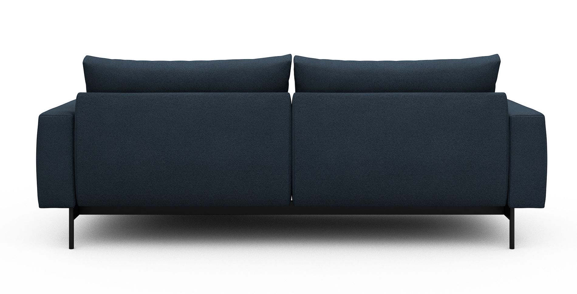 Divano con penisola chaise longue Arthon D1 - Cura 768 Oxford Blue