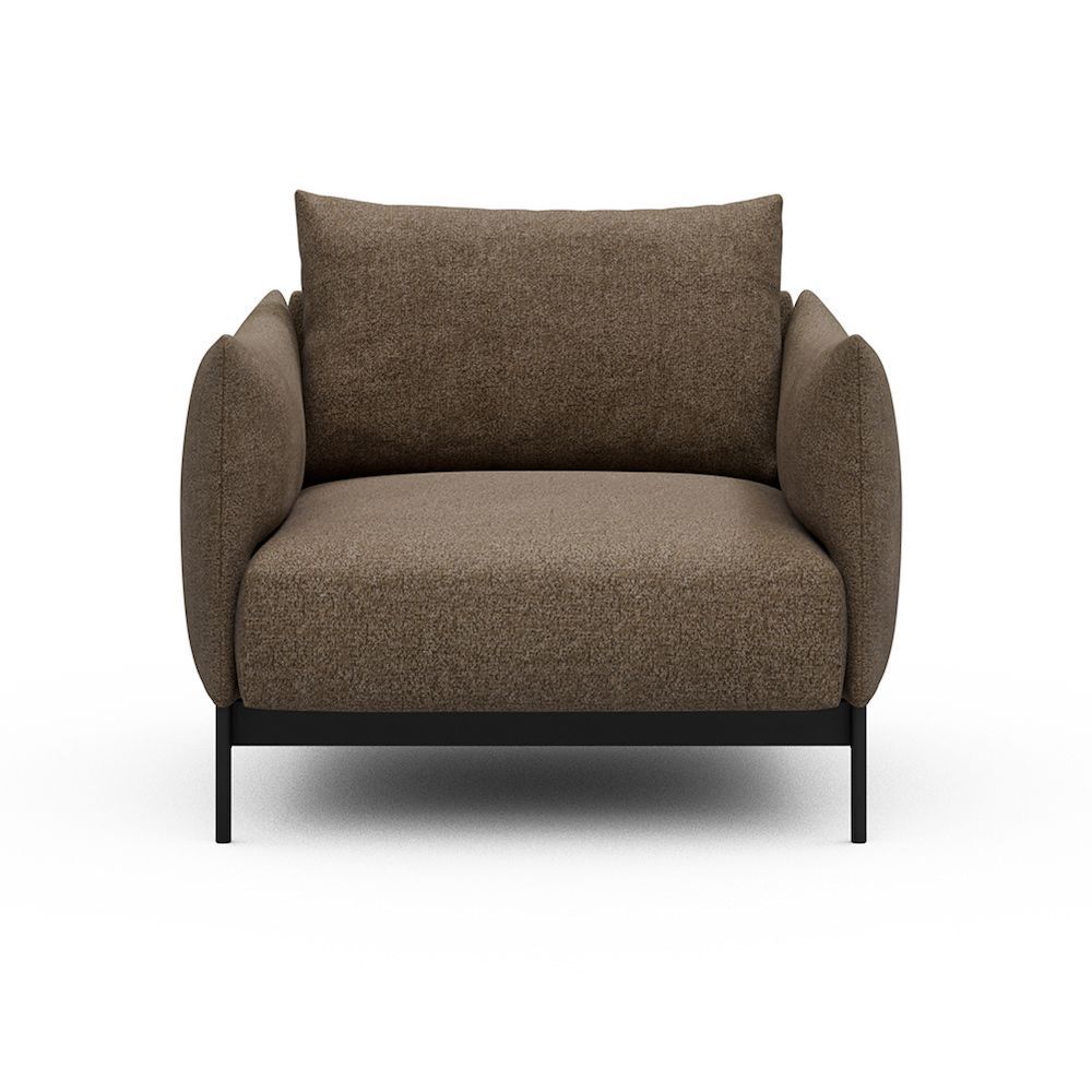 Poltrona da salotto o da camera Kayto - Aivi 817 Khaki Brown