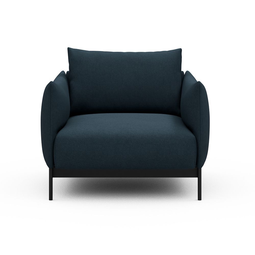 Poltrona da salotto o da camera Kayto - Argus 580 Navy Blue