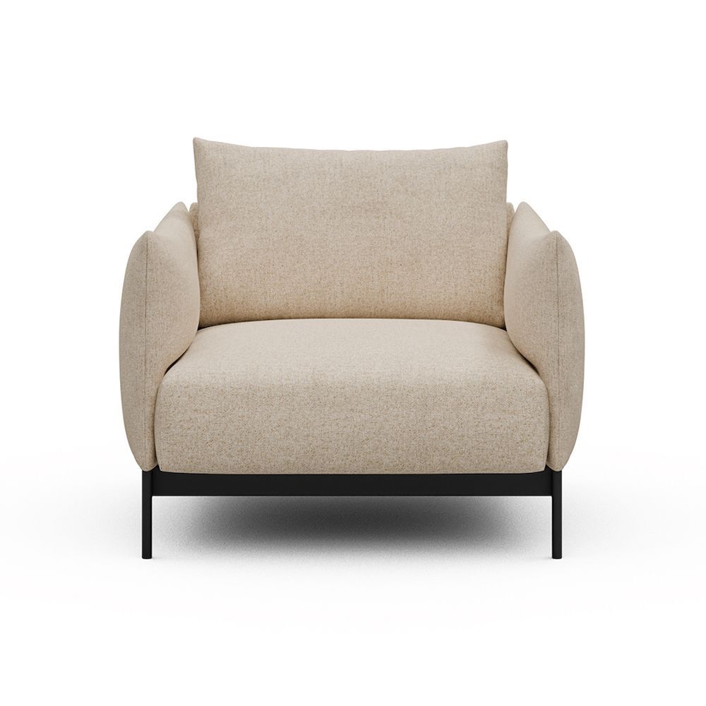 Poltrona da salotto o da camera Kayto - Casone 496 Natural Beige