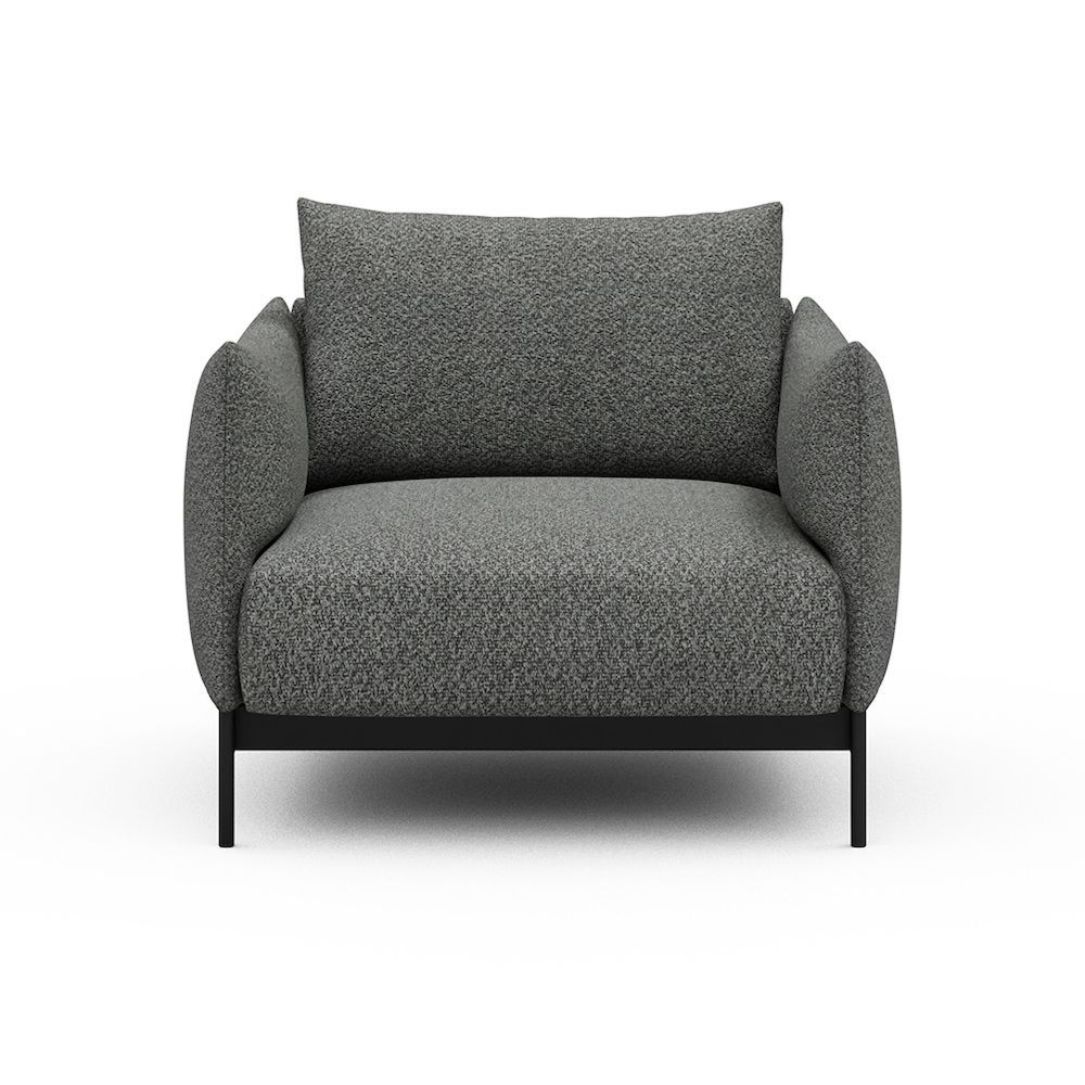 Poltrona da salotto o da camera Kayto - Vanora 868 Warm Grey