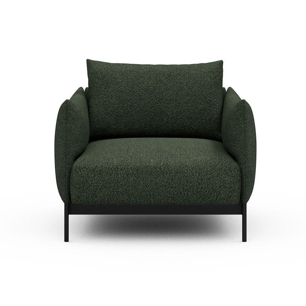 Poltrona da salotto o da camera Kayto - Vanora 869 Deep Green