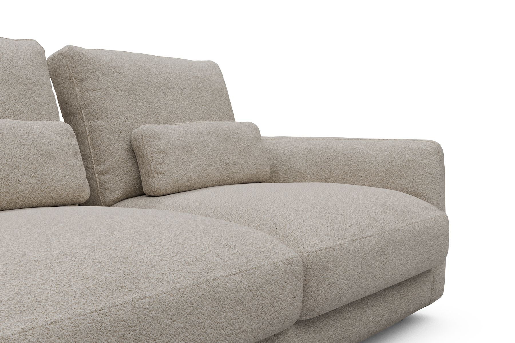 Divano con chaise longue Vivole 7.2
