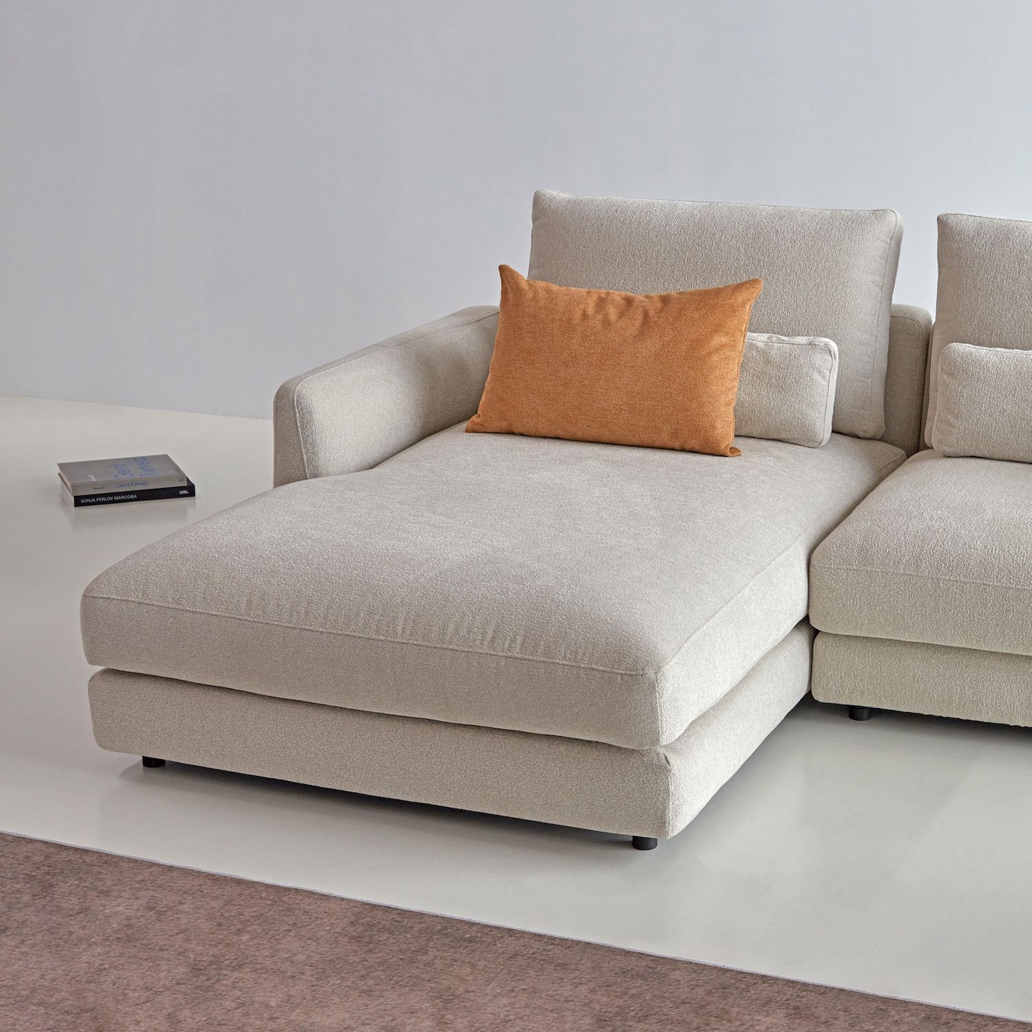 Divano con chaise longue Vivole 7.2