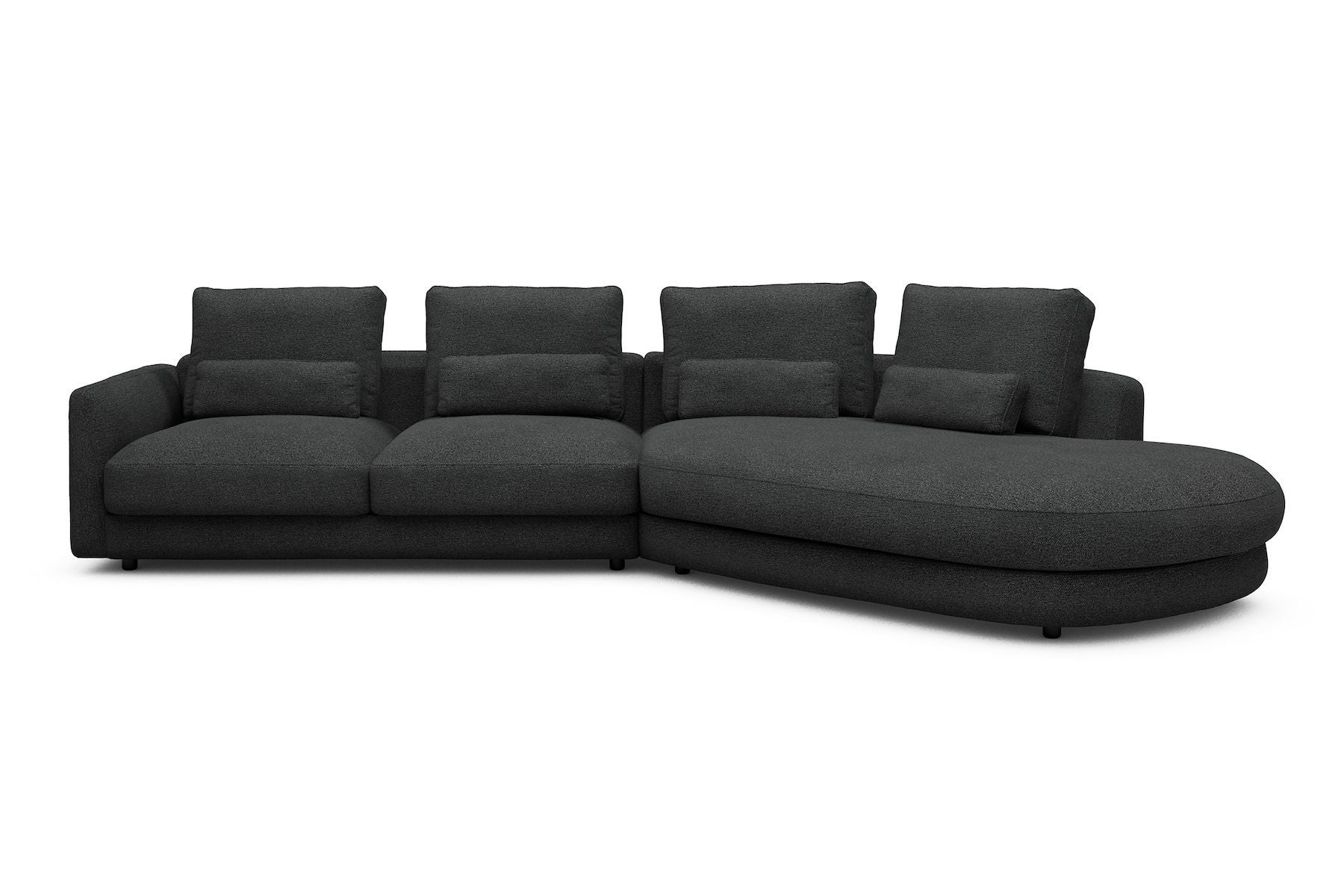 Divano moderno con penisola Vivole 2.5