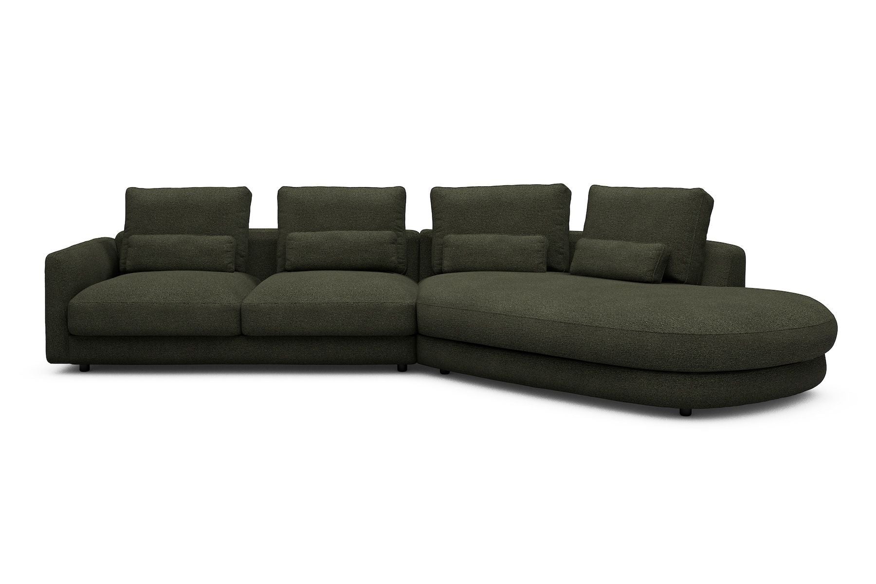 Divano moderno con penisola Vivole 2.5