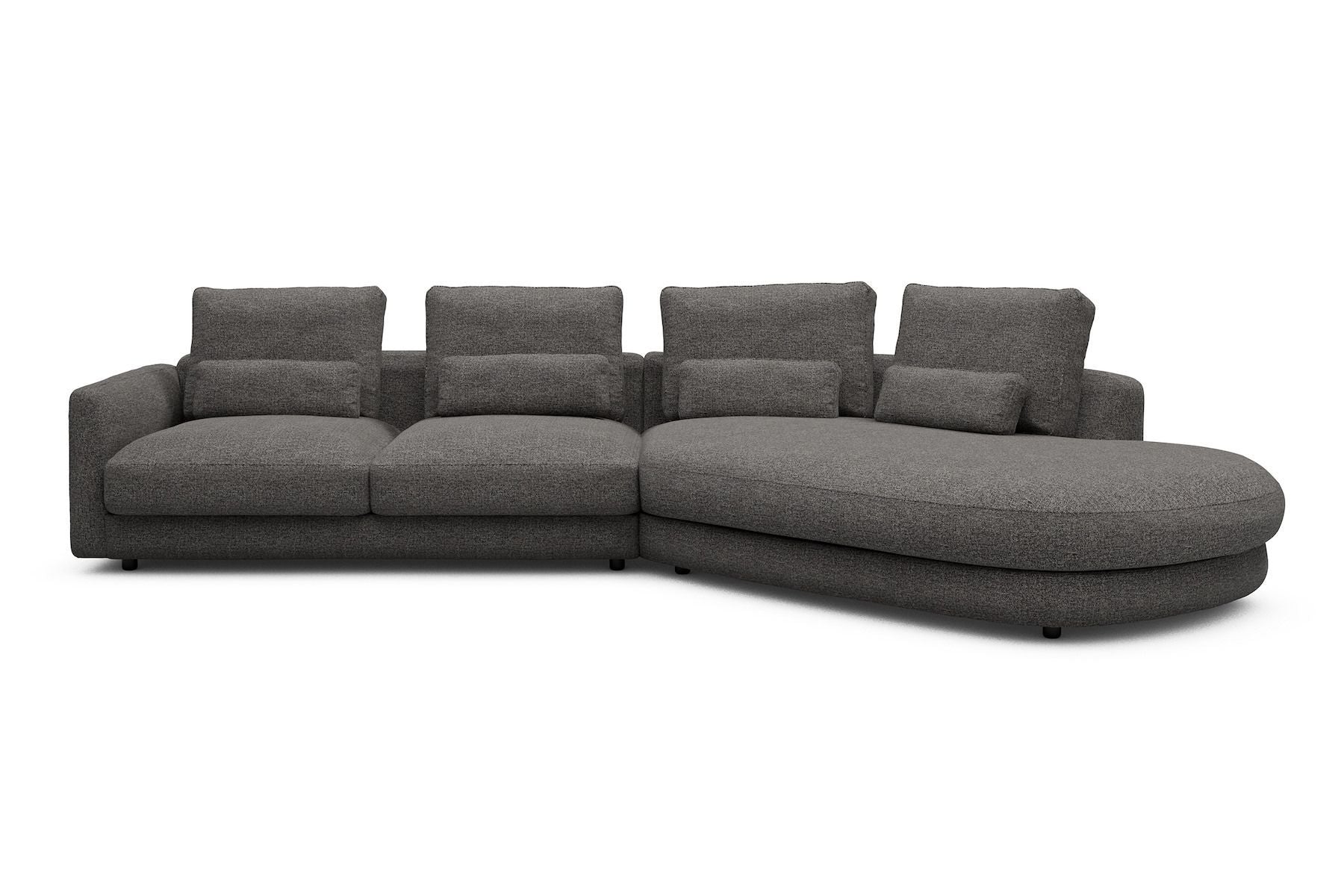 Divano moderno con penisola Vivole 2.5