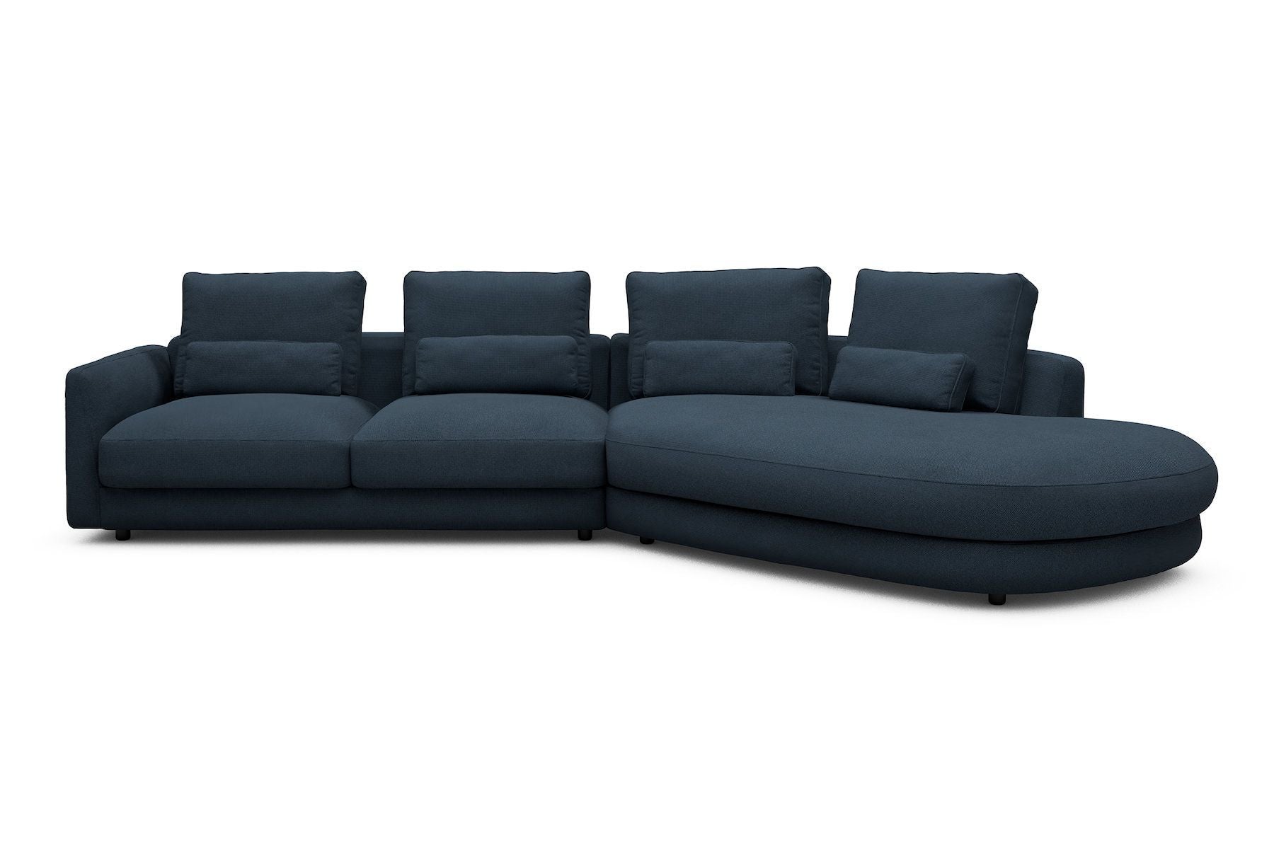 Divano moderno con penisola Vivole 2.5