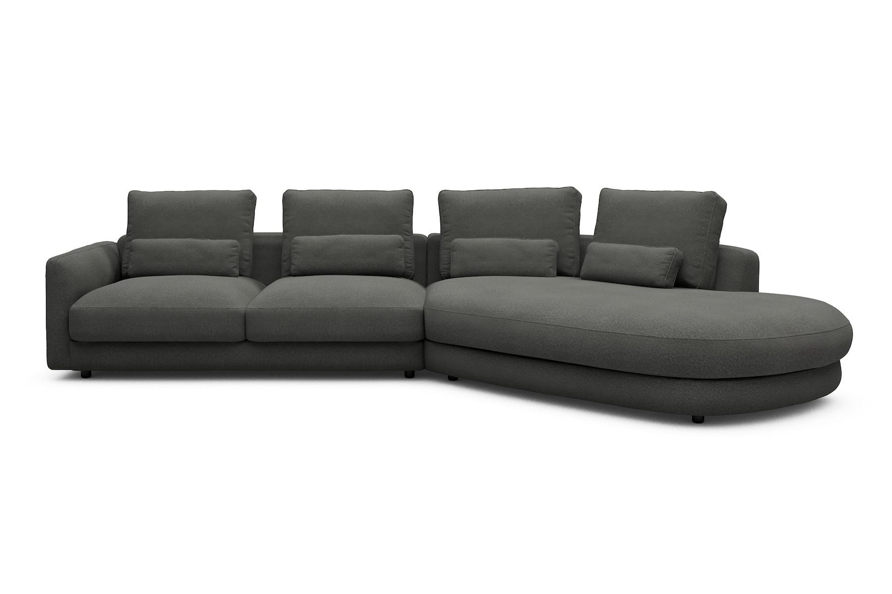 Divano moderno con penisola Vivole 2.5