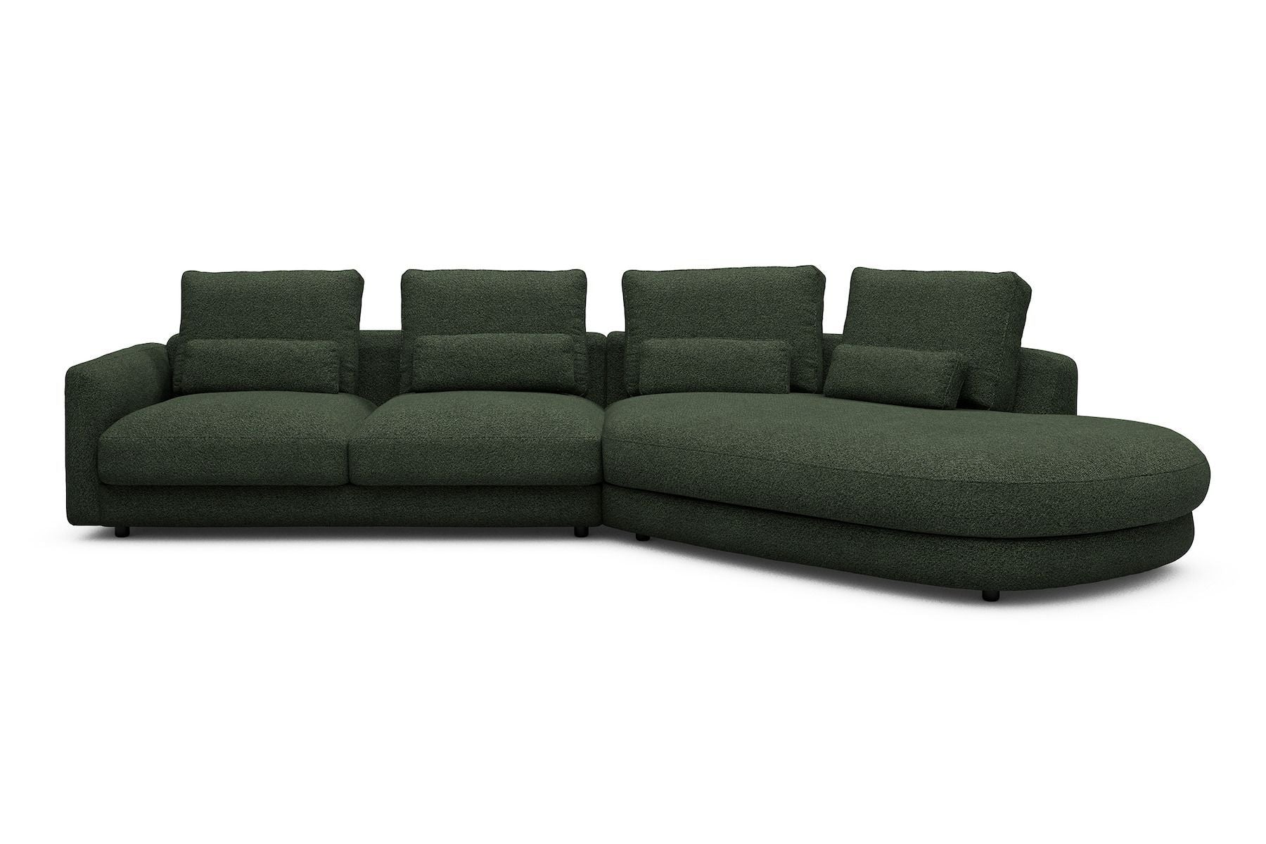 Divano moderno con penisola Vivole 2.5