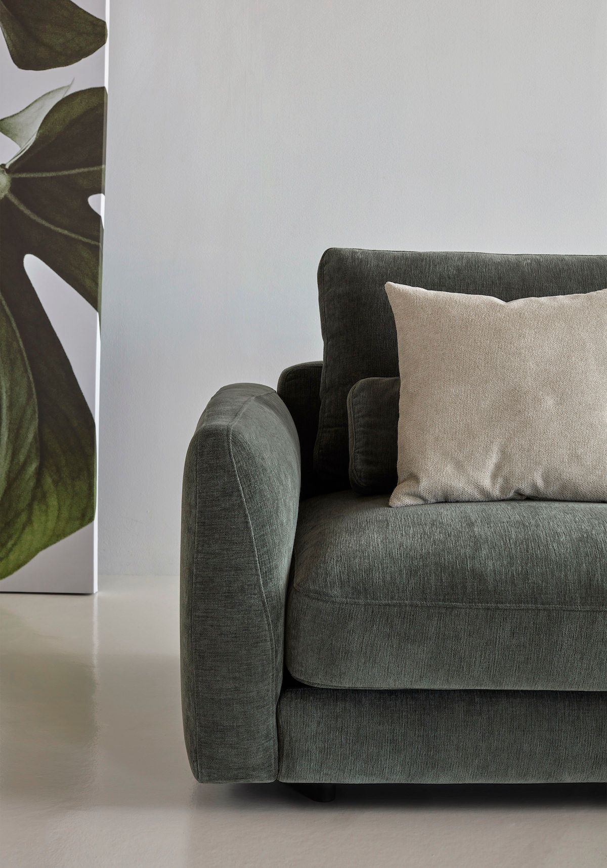 Divano moderno con penisola Vivole 2.5