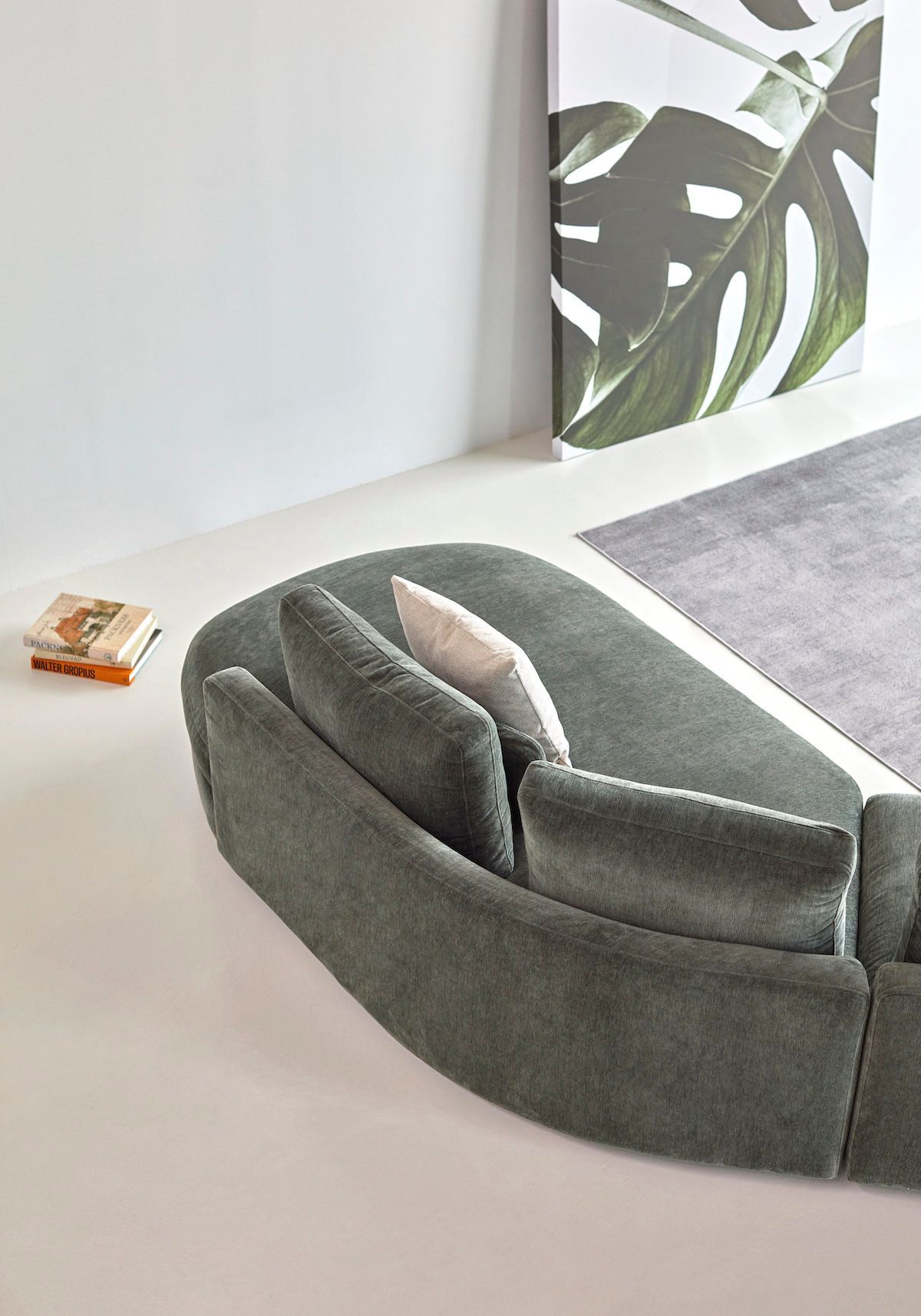 Divano moderno con penisola Vivole 2.5