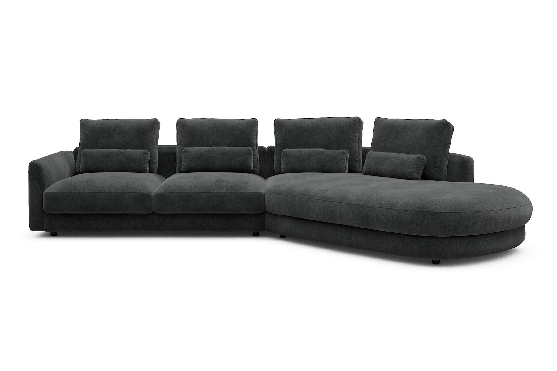 Divano moderno con penisola Vivole 2.5