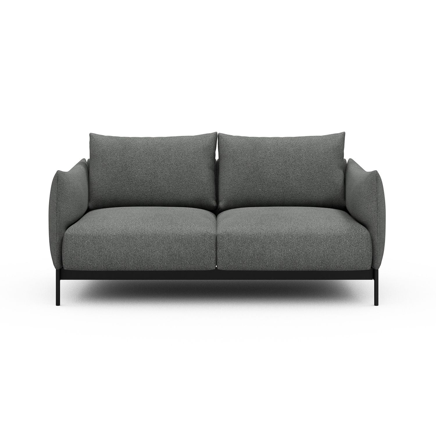 Divano a due posti Kayto A2 - Bouclé 533 Ash Grey