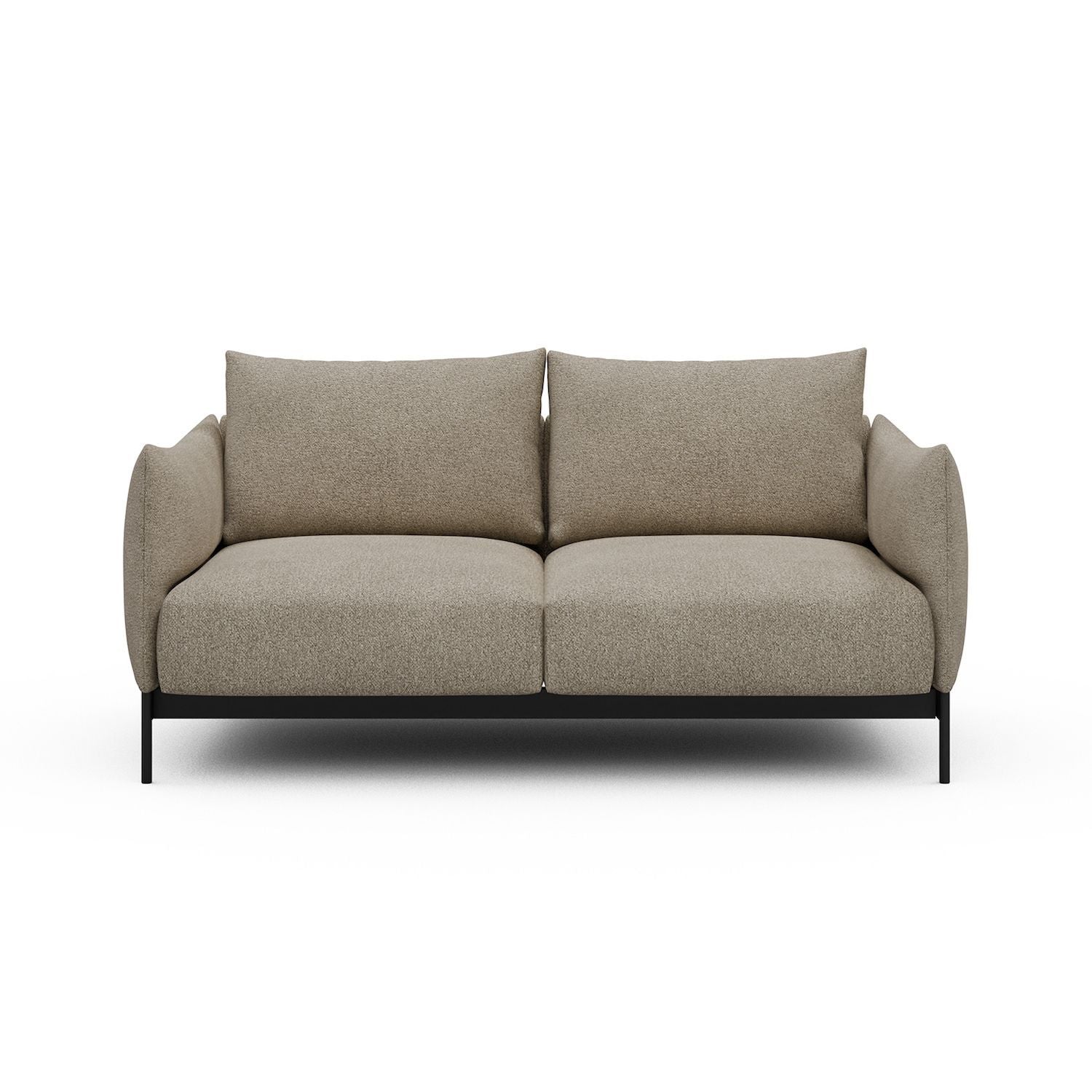 Divano a due posti Kayto A2 - Bouclé 539 Beige