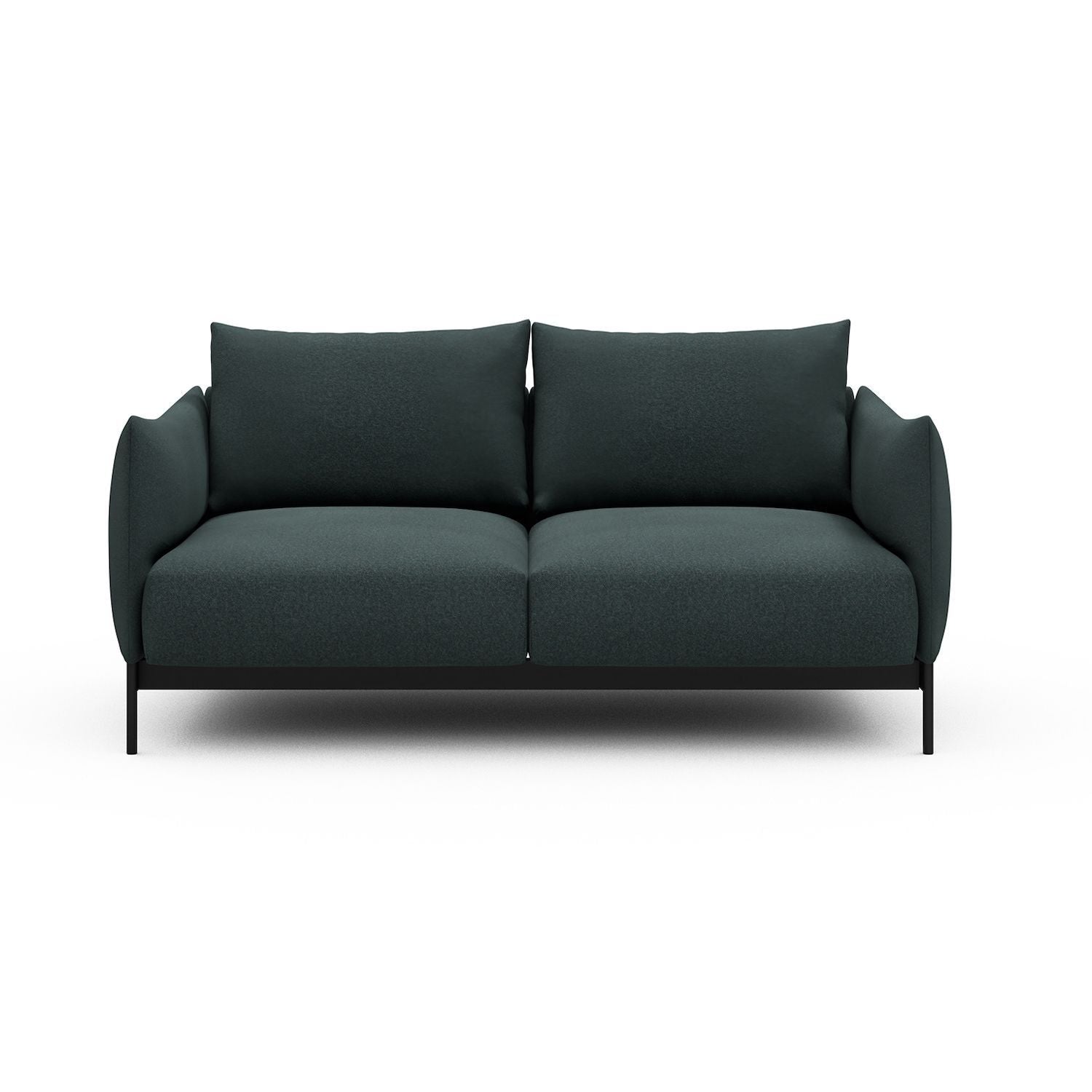 Divano a due posti Kayto A2 - Mahoga 851 Dark Blue