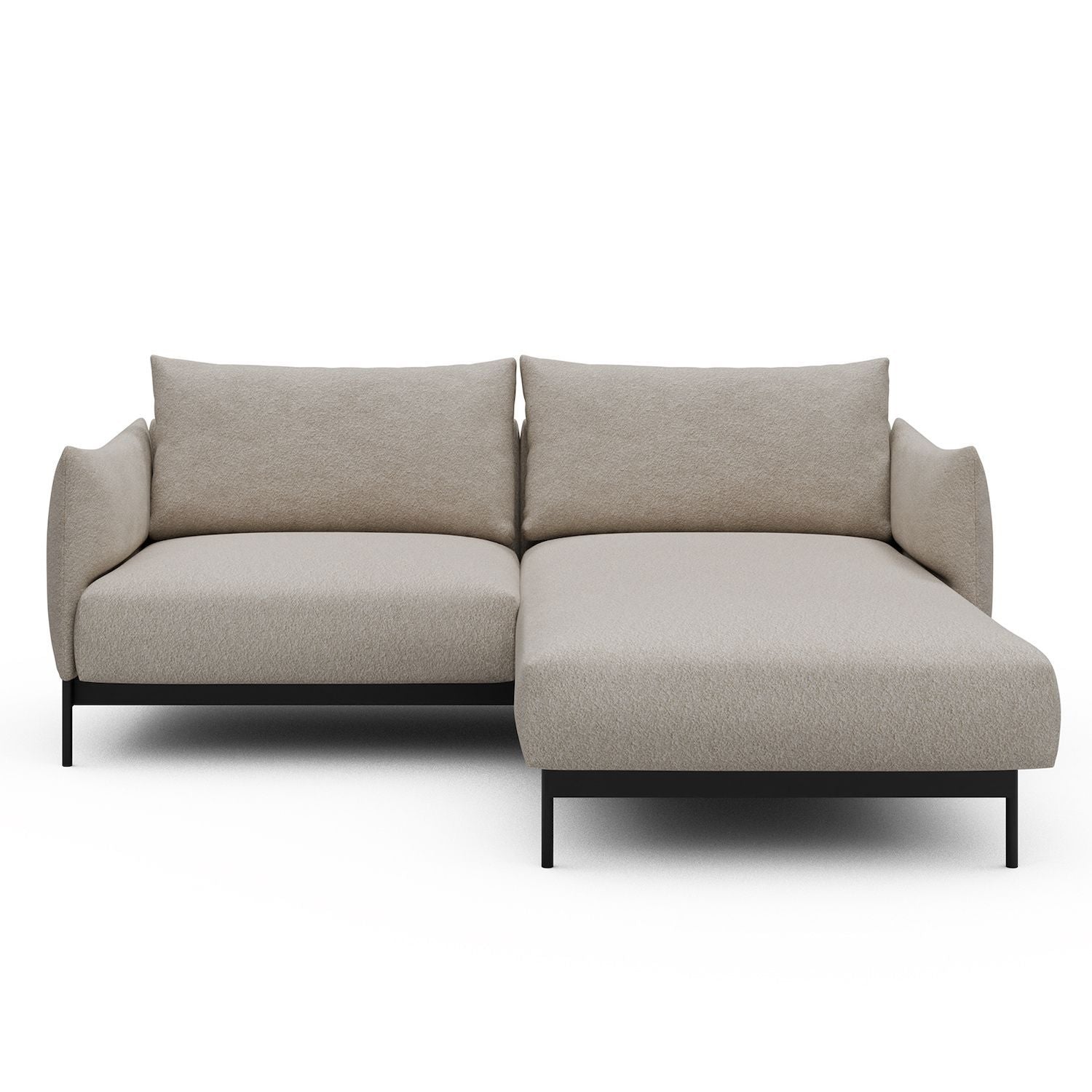 Divano con penisola Kayto D1 - Aivi 816 Lace Beige