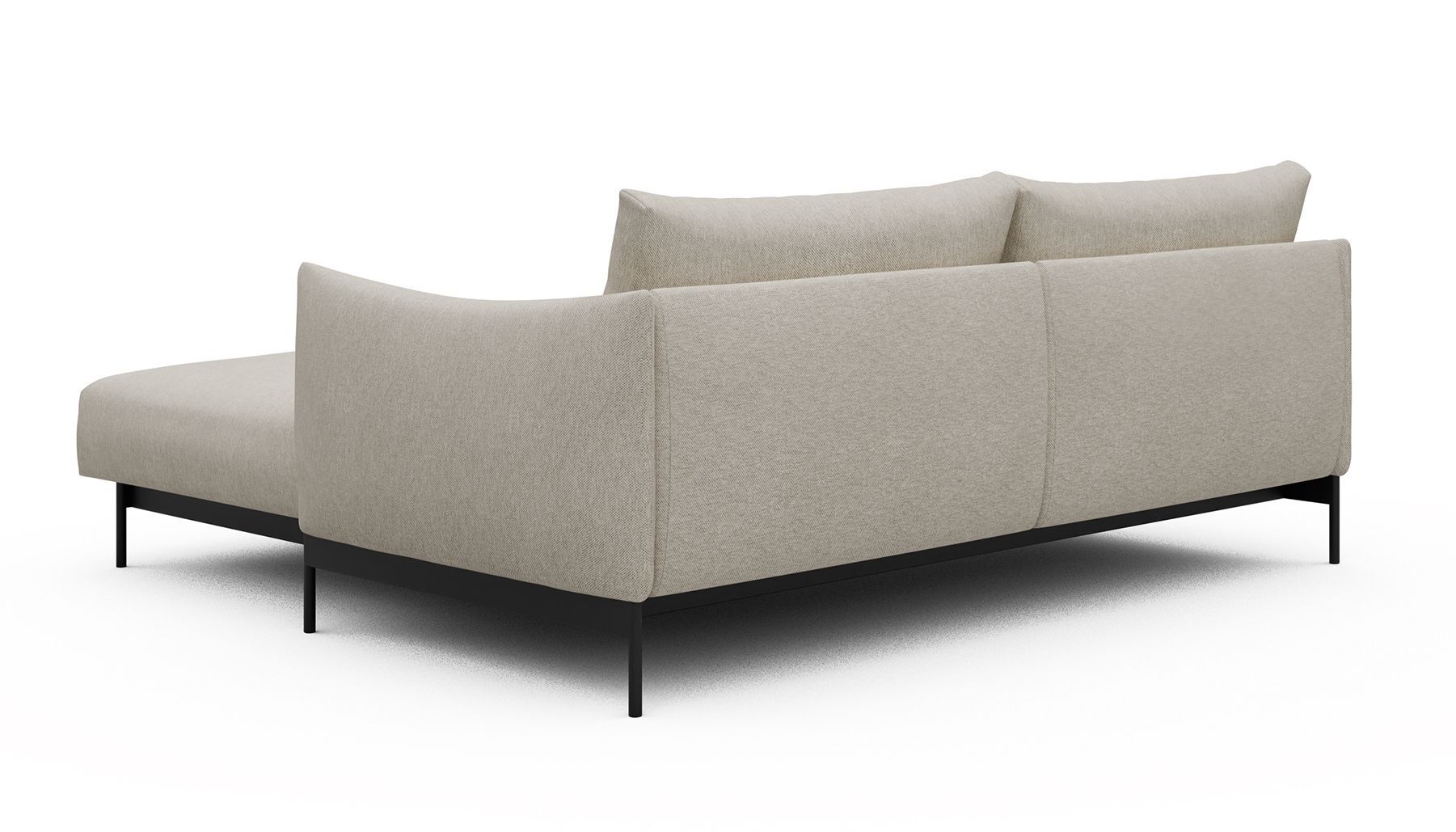 Divano con penisola Kayto D1 - Argus 584 Natural