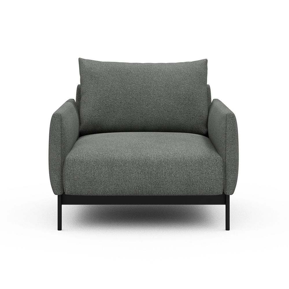 Poltrona da salotto Tokey - Bouclé 533 Ash Grey