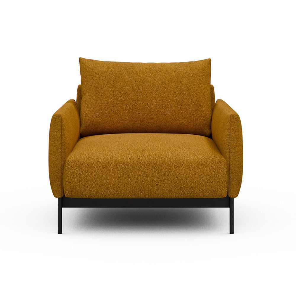 Poltrona da salotto Tokey - Bouclé 536 Ochre