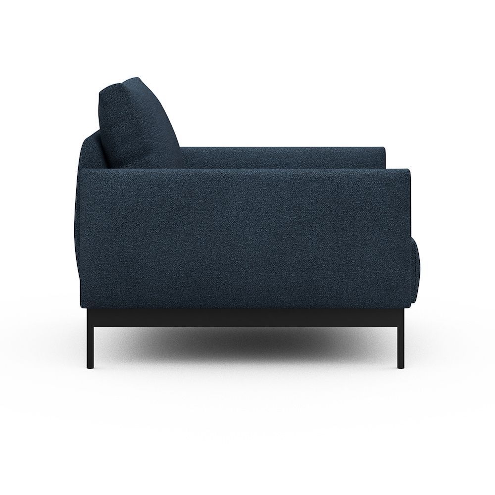 Poltrona da salotto Tokey - Bouclé 537 Blue